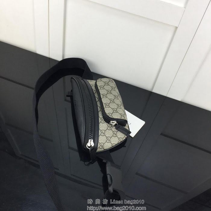 GUCCI古馳 新款 專櫃品質 原單 450946啡克 休閒百搭款 腰包HY1417